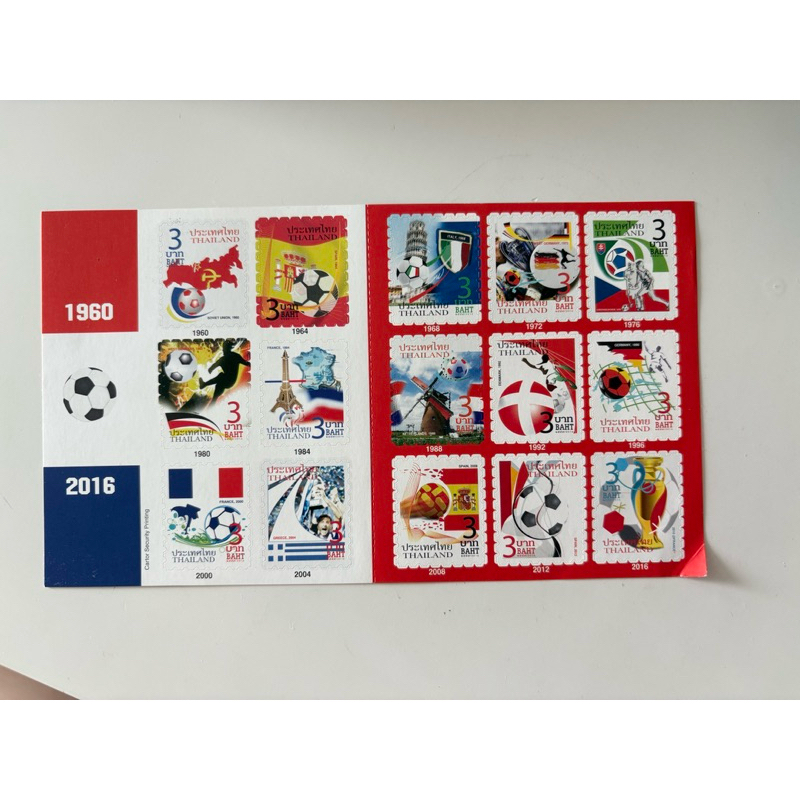 แสตมป์ collection Euro Goals