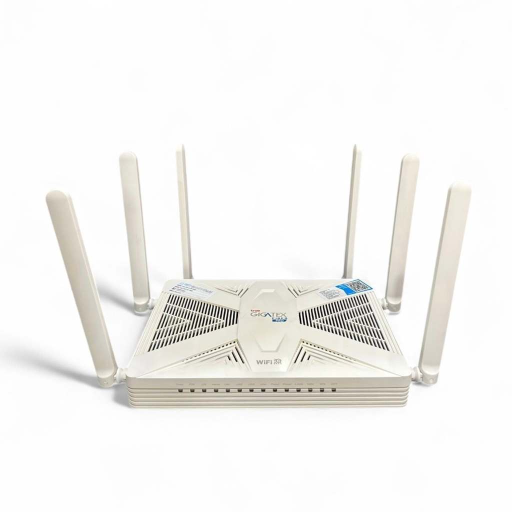 เราเตอร์ทรู True Gigatex Fiber Router WiFi6 T628 AX5400 มือสอง