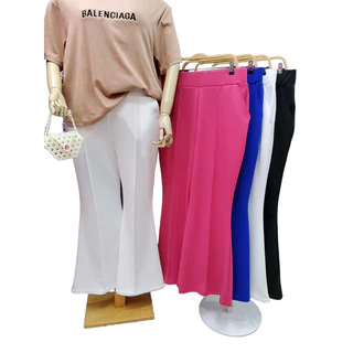 (พร้อมส่ง / ส่งด่วน) กางเกงขาม้าสาวอวบอ้วน ไซส์ใหญ่ เอว 38-50”