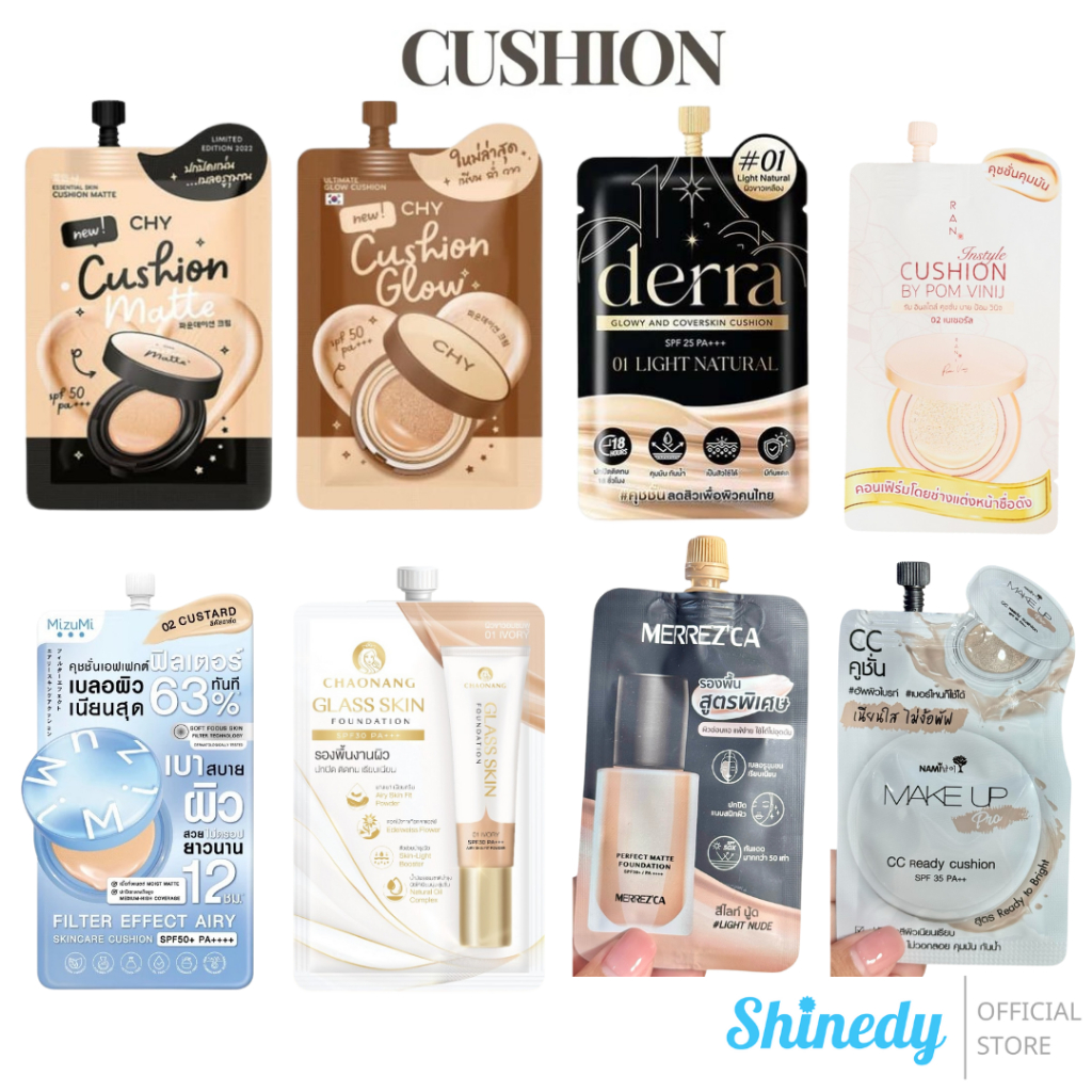 [พร้อมส่ง] แบบซอง CHY คุชชั่นโฮยอน Derra เดอร์ร่า Ran รัน Mizumi มิซึมิ Chaonang เจ้านาง Merrezca เมอร์เรซกา Nami นามิ