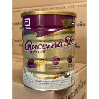 กลูเซอนาเอสอาร์วานิลลา 800g 1 กระป๋อง Glucerna SR Vanilla 800g x1 สำหรับผู้ป่วยเบาหวานEXP10/26