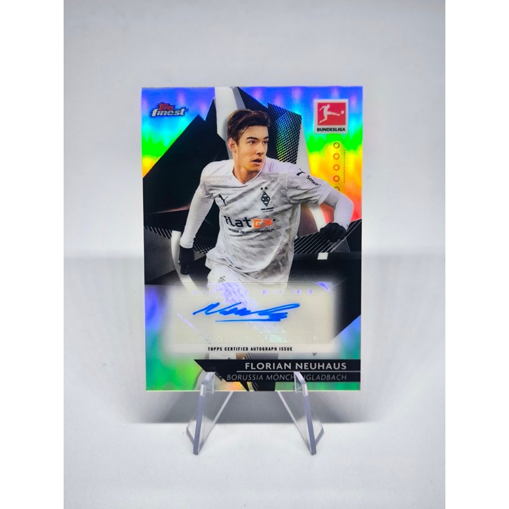 การ์ดลายเซ็น Topps Chrome Bundesliga  Soccer Red Auto VfB Stuttgart 2021-22