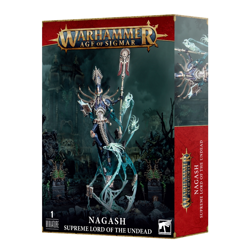 Warhammer AoS : Ossiarch Bonereapers : Nagash Supreme Lord of the Undead