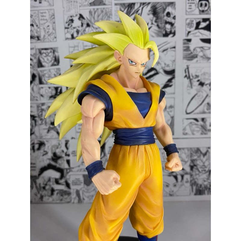 ฟิกเกอร์ โกคู Goku Ichiban Kuji Ssj3 (ขาดวงแหวน,ไม่มีกล่อง)