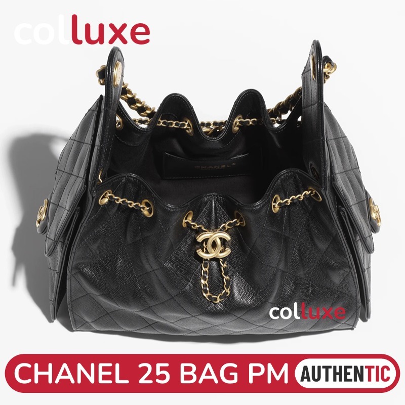 25C 👜ชาแนล Chanel 25 Hobo Bag PM 30cm กระเป๋ากุ๊ย Shoulder Bag