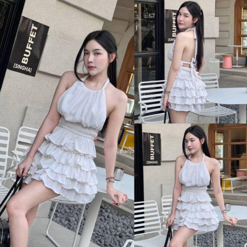 ชุดไปคาเฟ่ set 2 ชิ้นทรงสวย