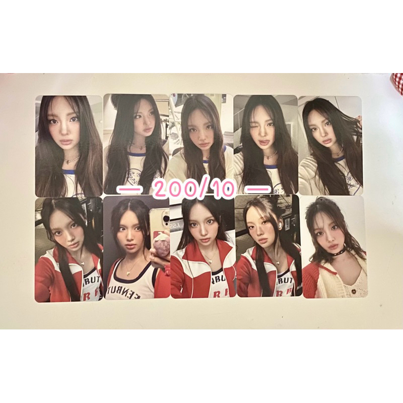 พร้อมส่ง🍒 Hyein ssgt 2024 (อ่านรายละเอียดก่อนสั่ง)