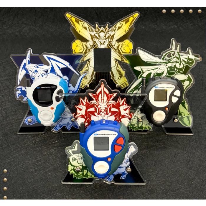 สแตนอะคริลิค ที่ตั้ง Digimon D-3 25th Color Evolution ใส่ได้ทั้งรุ่นใหม่จอสีและรุ่นเก่า