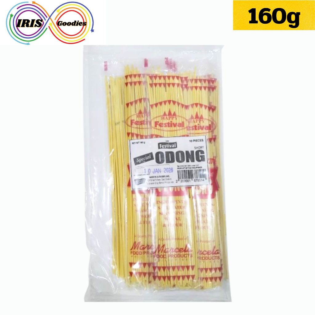 Happy Festival Odong  10Pcs/Pack 160g (Expiry Date : 10 Jan 2026)