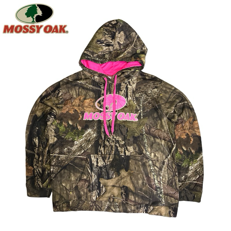 เสื้อฮู๊ดดี้ Hoodie mossy oak ใหม่ลายชัดแจ๋ว ไม่ซีด ใส่ได้อีกยาวๆ