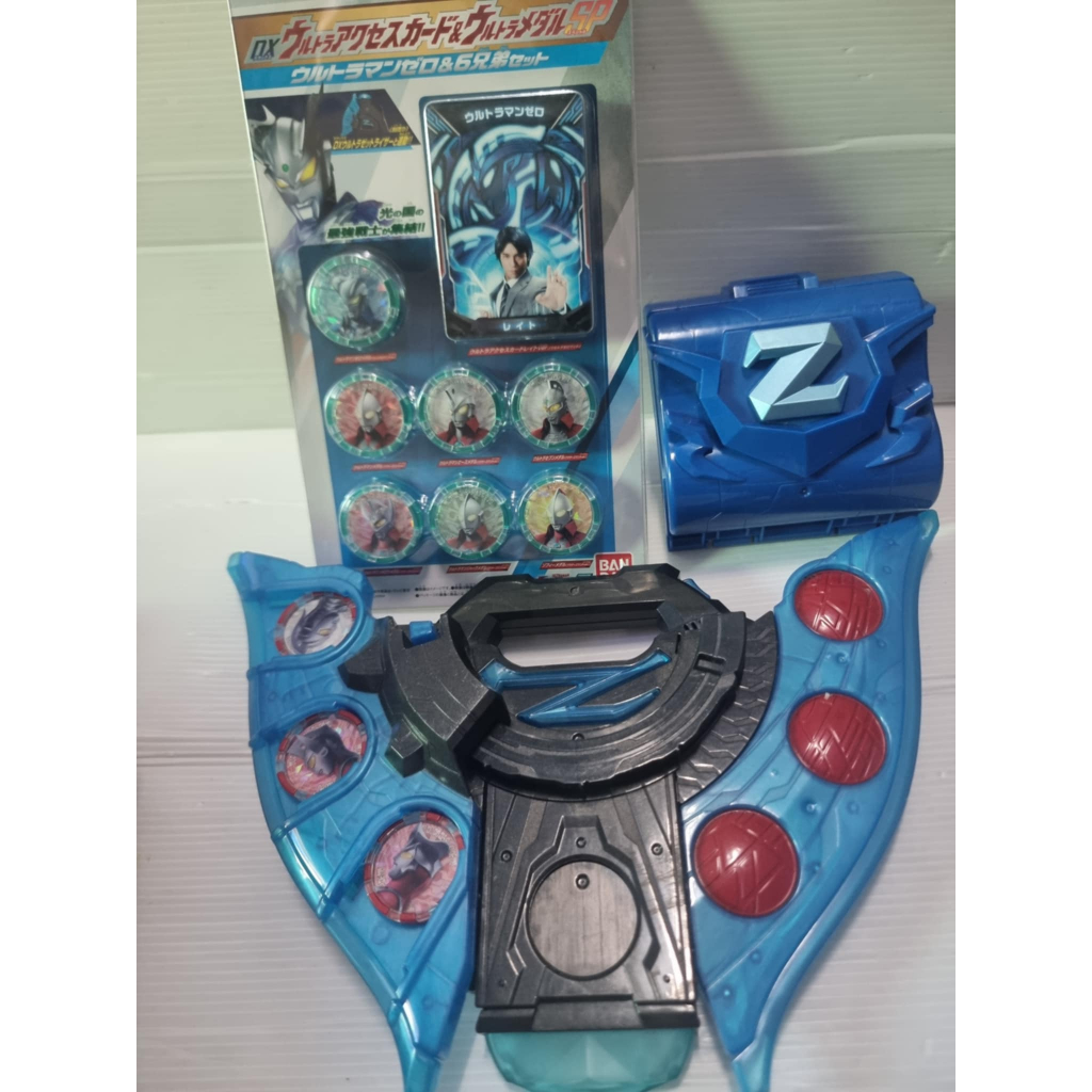 ultraman z dx ultra z riser+งานกล่องพร้อมการ์ดพิเศษ