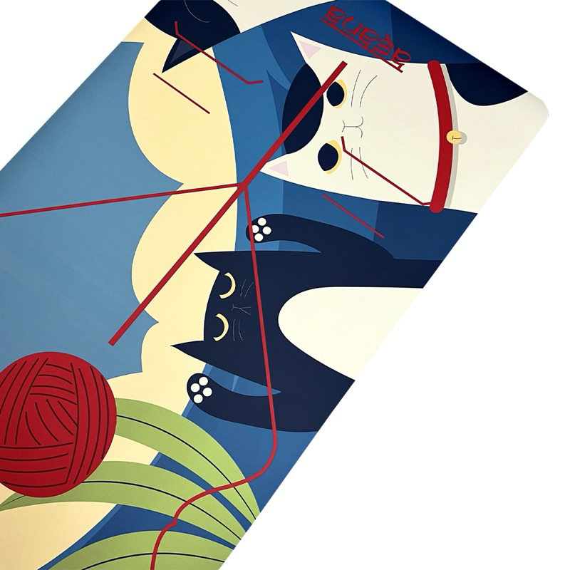 ASANA COLORFUL NON-SLIP YOGA MAT 5mm – เสื่อโยคะกันลื่น หนึบทั้งตอนมือแห้งและมีเหงื่อ - รูปที่ 3