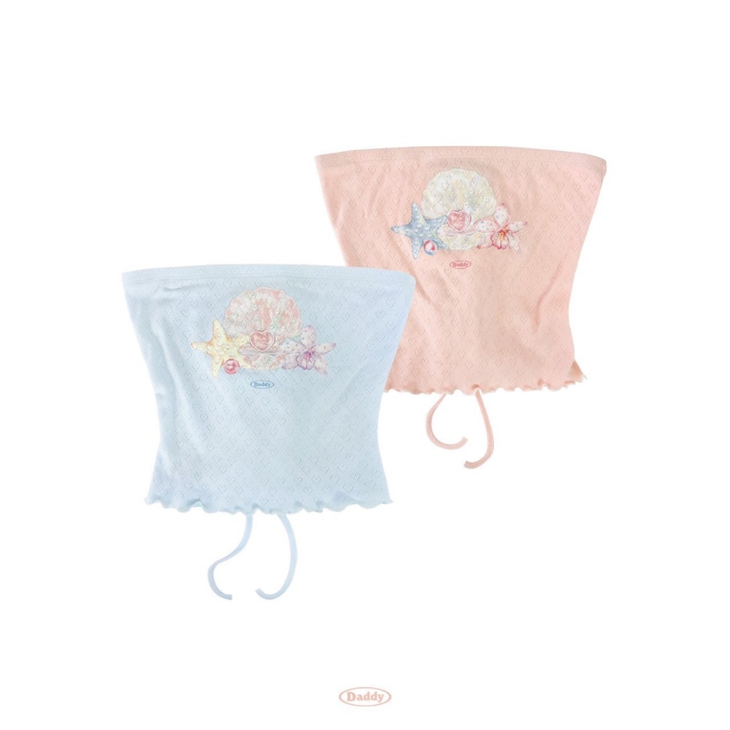 DADDY ( SM ) | Seashell Dream Strapless Top เสื้อเกาะอก สุดน่ารัก
