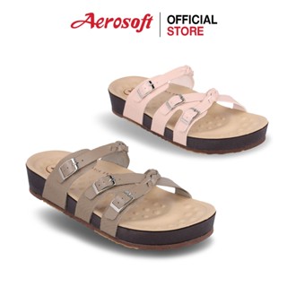 รองเท้าแตะผู้หญิง แบบสวม นิ่มๆ เพื่อสุขภาพ Aerosoft (แอโร่ซอ…