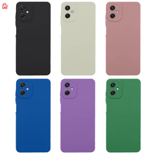 เคส สำหรับ Samsung Galaxy A06 5G เคสซิลิโคนนิ่ม กันกล้อง TPU สีพื้น