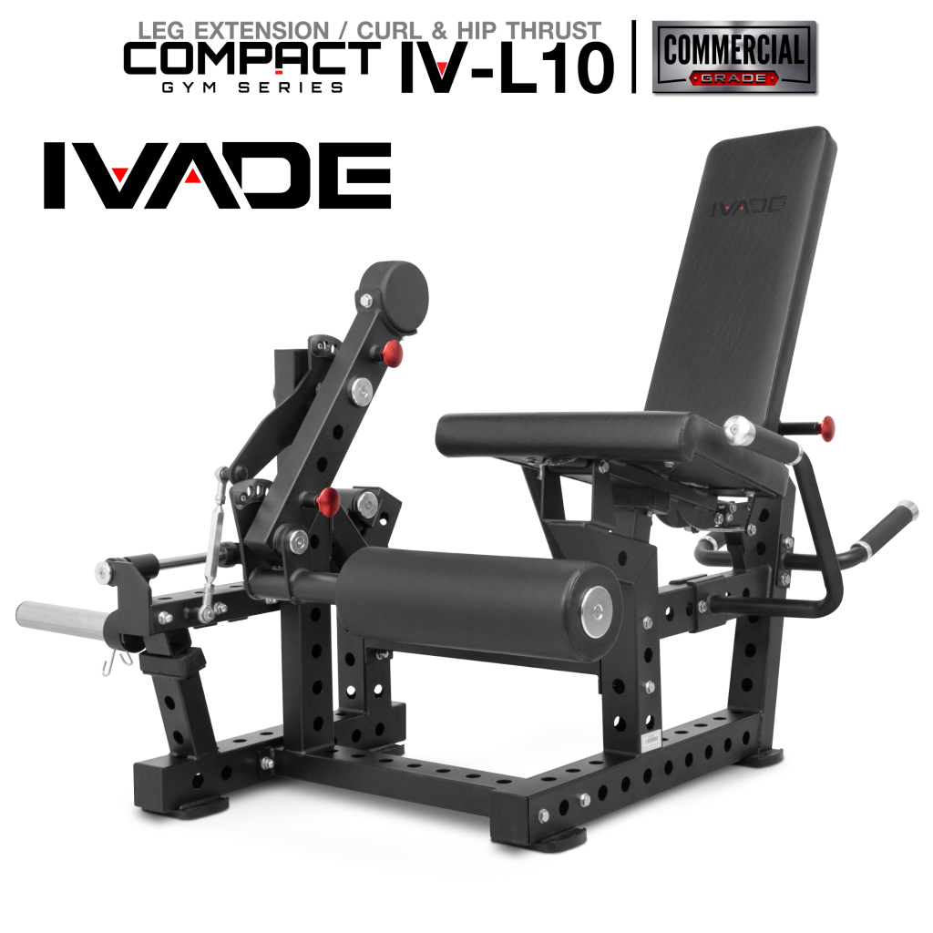 [PRE-ORDER 30 วัน]  เครื่อง LEG EXTENSION / CURL &HIP THRUST รุ่น IV-L10 - เครื่องออกกำลังกายแบรนด์ IVADE