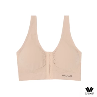 Wacoal Surprise Seamless Bra เสื้อชั้นใน ทอไร้ตะเข็บ แบบตะขอหน้า ถอดง่าย ใส่ง่าย รุ่น WH9C46 สีเบจ (BE)