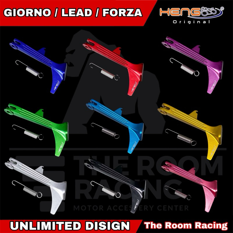 ขาตั้ง (Heng) Giorno/Lead/Forza350(โหลด1นิ้ว)/Monkey/Pcx(เกี่ยวใน) เเข็งเเรง ทนทาน