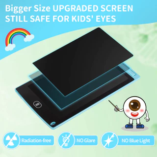 กระดานเขียน วาดภาพ LCD จอสีรุ้ง 8.5/12 นิ้ว จอเป็นสีรุ้ง แท็บเล็ต จดโน๊ต แผ่นวาดภาพ กระดานวาดภาพ