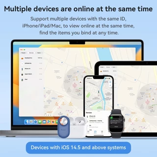 [iosเท่านั้น] Hoco E94 เครื่องติดตามของหาย Star smart anti-lost positioning device ios tag gps tracker