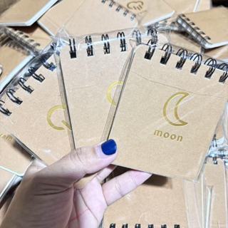 สมุดโน๊ตขนาดเล็ก กระดาษคราฟท์ แบบห่วงบน จดบันทึก แบบพกพา ขนา…