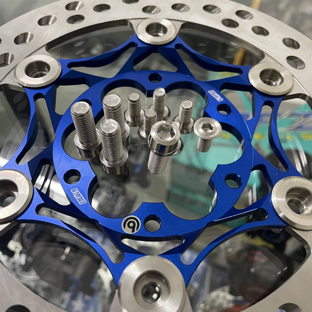 น็อตจานเบรค BU69 น็อตรองจานเบรค BU69 งานกลึงมือ มีของพร้อมส่ง