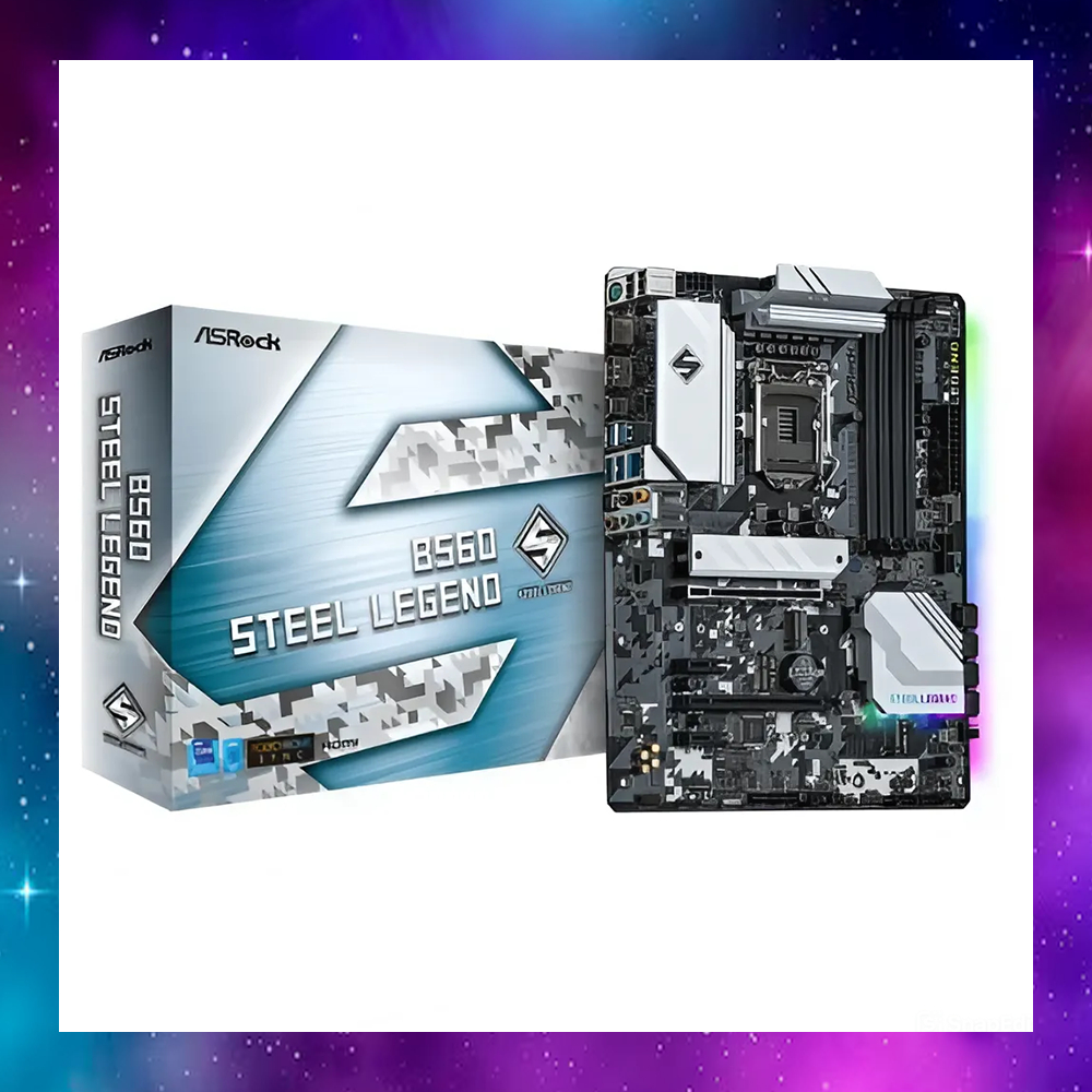 MAINBOARD (เมนบอร์ด) 1200 ASROCK B560 STEEL LEGEND GEN10-11 ใช้งานปกติ