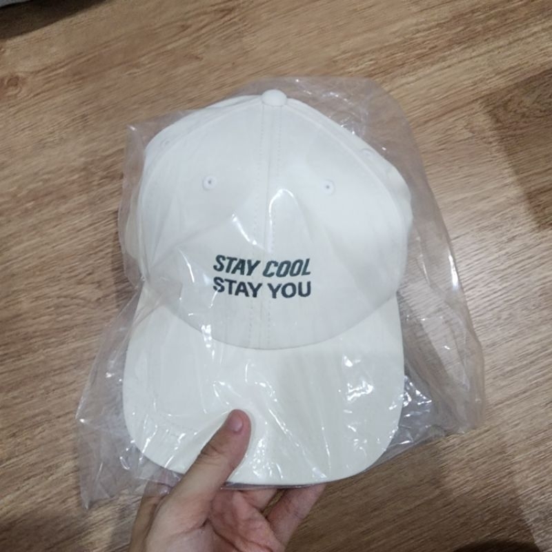 หมวกแก๊ปสีขาว CPS Coffee x Nose tea