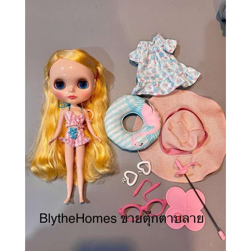 Blythe fani Flamingo doll