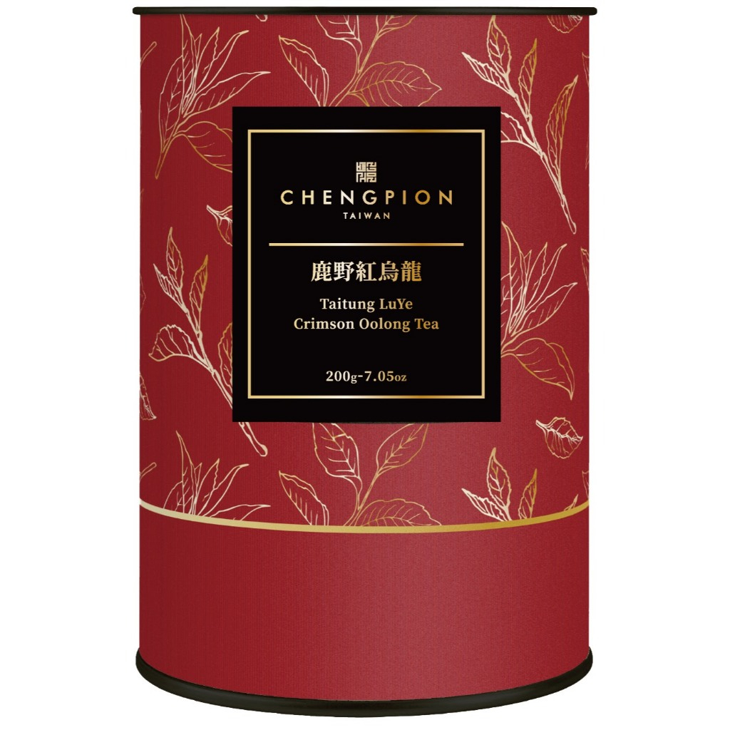 ชาอู่หลง Luye Red Oolong CHENGPION TAIWAN | Taitung LuYe Crimson Oolong 鹿野紅烏龍 200 กรัม