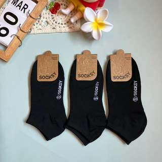 socksyถุงเท้าข้อสั้น ถุงเท้านักเรียน คลุมตาตุ่มทรงสวย ผ้านุ่ม ขนาดfreesize36-44