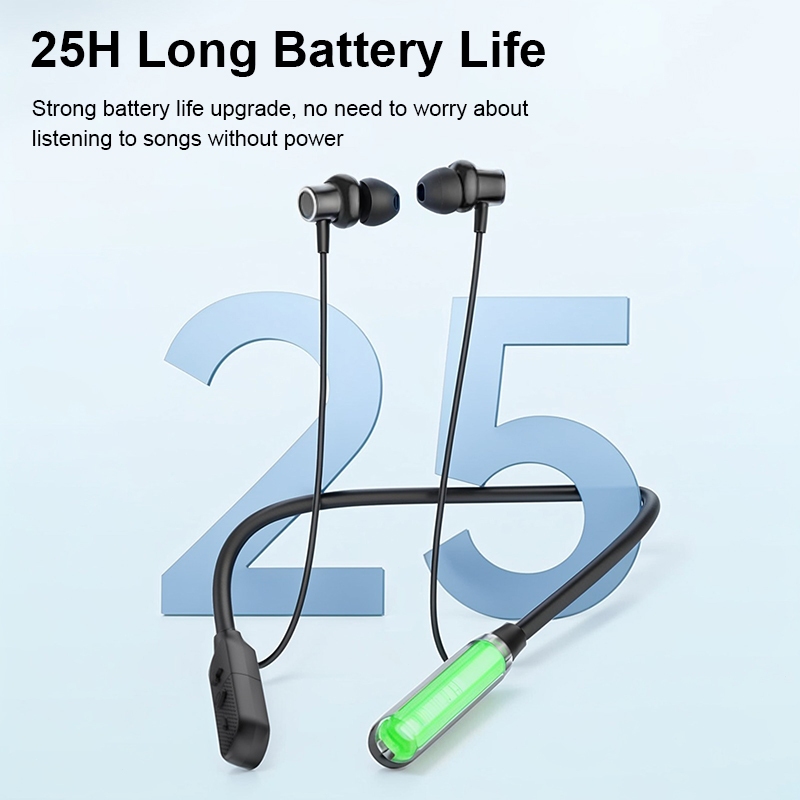 MeeGoo Wireless bluetooth Headset Neck Halter หูฟังบลูทูธไร้สาย พร้อมไมโครโฟน หูฟังไร้สาย IPX5 กันน้ำ