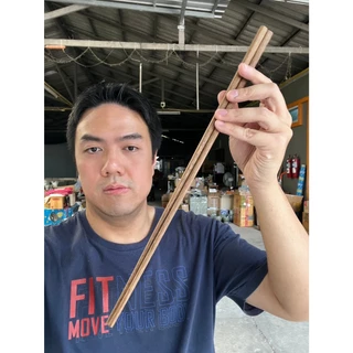ตะเกียบยาว42cm ราไม่ขึ้นมอดไม่ขึ้นใช้ซ้ำได้ ตะเกียบยาว16.5นิ้ว ตะเกียบทอด ออกใบกำกับภาษีได้