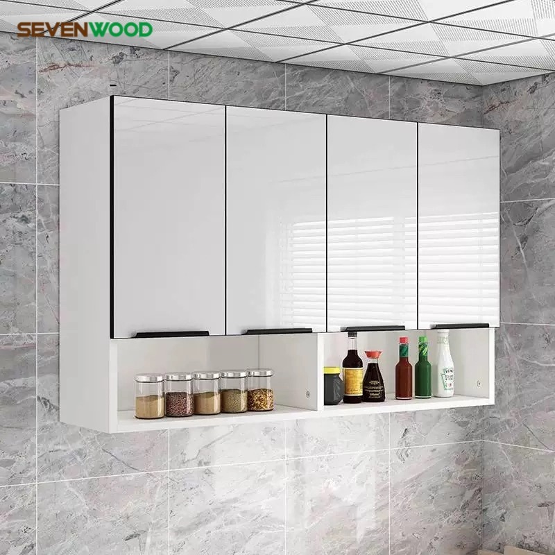SEVENWOOD ตู้ครัว ตู้แขวนผนัง ตู้เก็บของ ตู้แขวนห้องครัว พื้นที่จัดเก็บขนาดใหญ่