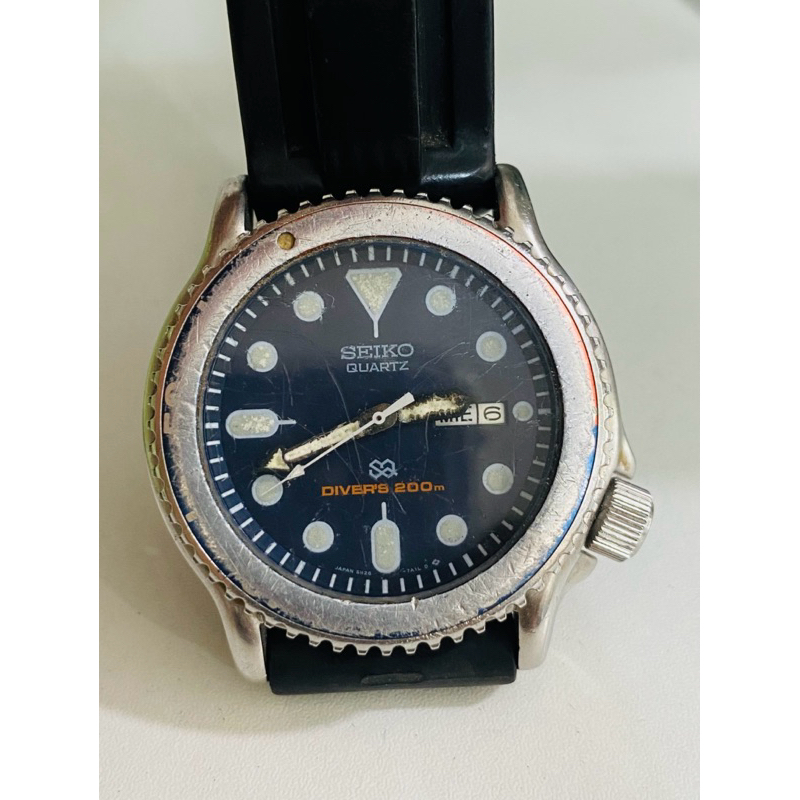 SEIKO SQ 5H26-7A19 QUARTZ 200m.japan🇯🇵