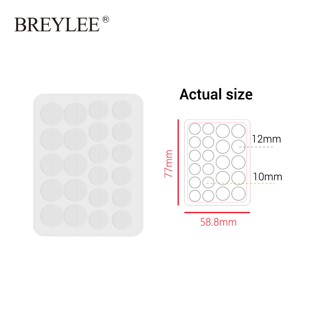 [⚡️ส่งด่วน ได้ของวันนี้] แผ่นแปะสิว ติดแน่น บางเฉียบ BREYLEE Tea Tree Acne Pimple Patch - รูปที่ 6