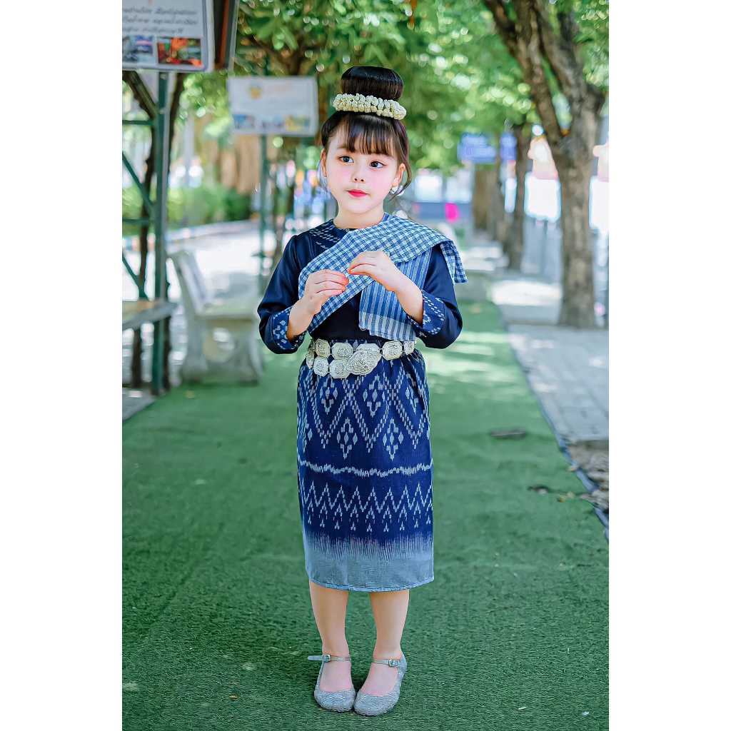 AY ชุดอาเซียน ชุดลาว ชุดอีสาน #ชุดไทยอีสาน #ชุดพื้นเมืองอีสาน