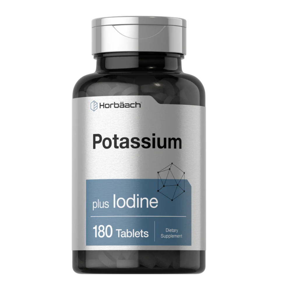 Horbaach Potassium Plus Iodine | 180 Tablets