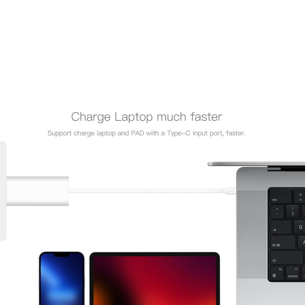 [ติดตาม รับส่วนลด] Eloop C15C / C15L ชุดชาร์จ หัวชาร์จ พร้อมสาย  PD 30W ยาว 1 เมตร USB / Type-C - รูปที่ 6