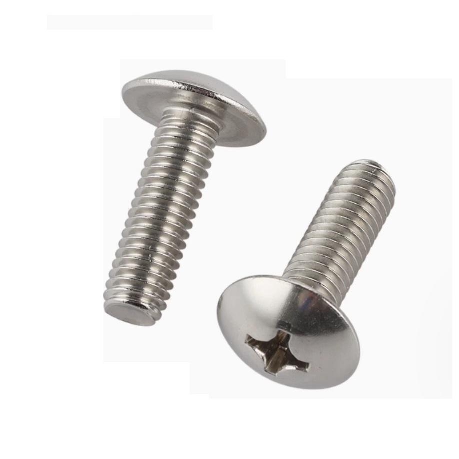 น็อตสกรู หัว JT+ (ร่มแฉก) หัวกระทะ สแตนเลส 304 M6x30 **ราคา/1ตัว**