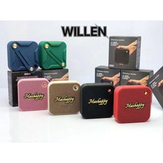 ลำโพงบลูทูธ WILLEN ลำโพงร้ายสาย ลำโพงแบบพกพา Bluetooth Speak…