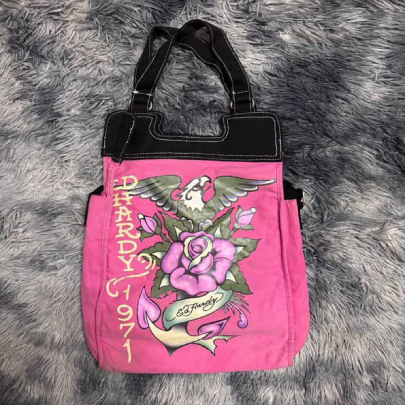 กระเป๋า ed hardy มือสอง (ไม่มีป้าย)