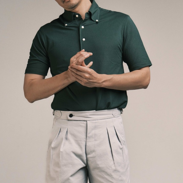 era-won POLO SLIM-FIT Collection "Brother" สี Tony Green