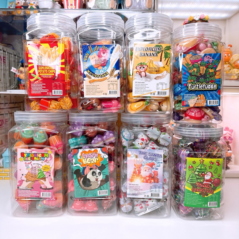 เยลลี่ 3D และเยลลี่ ดับเบิ้ลคู่มีไส้ผลไม้ 1 กระปุก 30 คู่ - รูปที่ 2