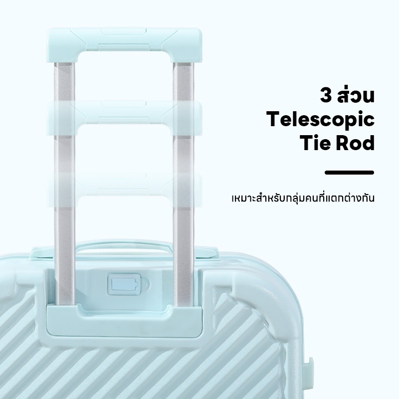TIYFIY กระเป๋าเดินทาง วัสดุABS+PC รับประกัน 5 ปี/803 กระเป๋าล้อลาก20/24/28นิ้ว carry on luggage กระเป๋าเดินทางอเนกประสงค
