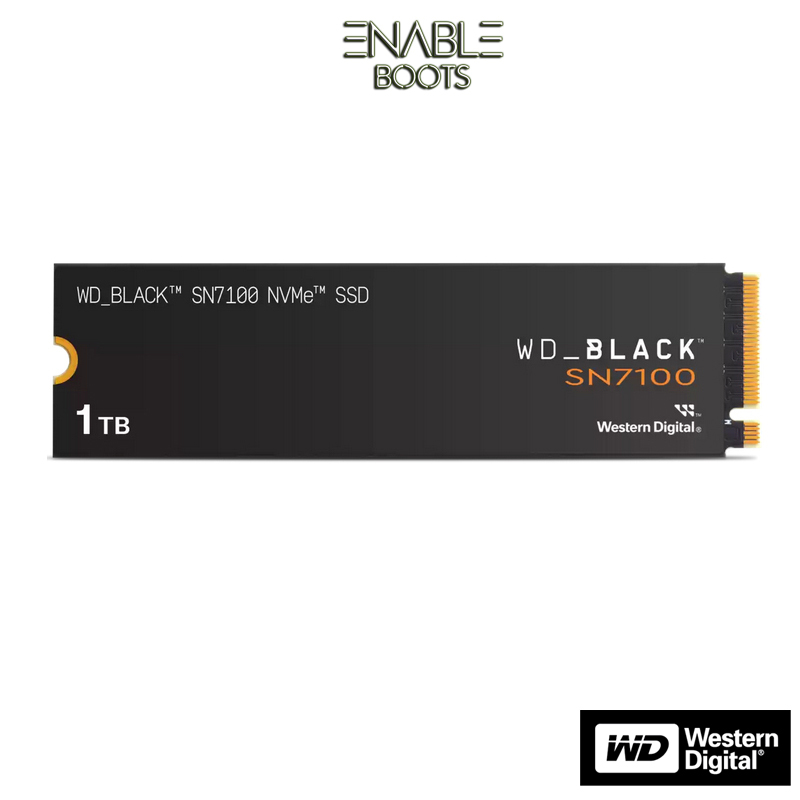 WD BLACK SN7100 1TB SSD M.2 NVMe GEN4 (WDS100T4X0E-00CJA0)