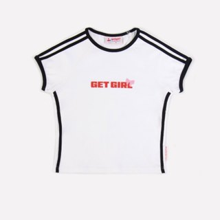 Getgirl Baby Tee White