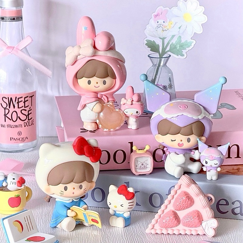 (📌แบบเช็ตการ์ด)✨ ฟิกเกอร์ zZoton x Sanrio