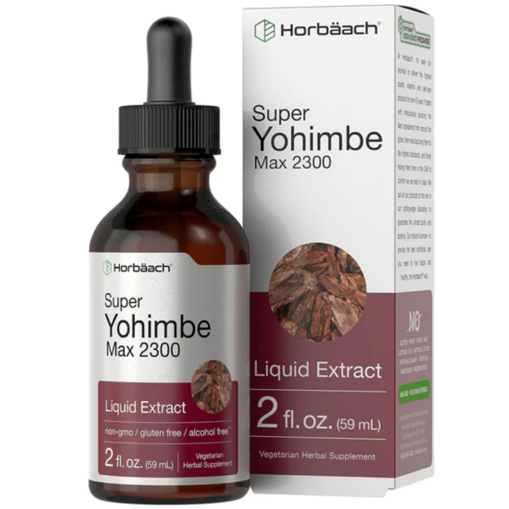 Horbaach Yohimbe Bark Extract | 2oz Liquid