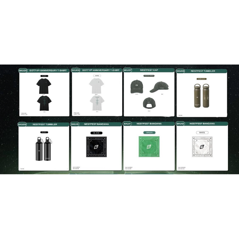 พร้อมส่ง | Official MD Got7 nestfest